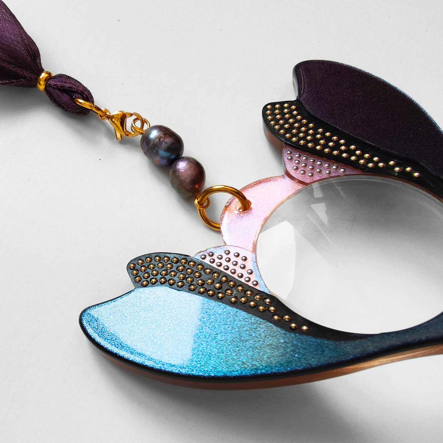 Mosca, Blue Fly - HIGH FASHION READING GLASSES