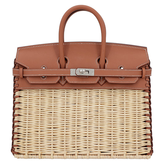 HERMÈS LIMITED EDITION PICNIC BIRKIN SIZE 25