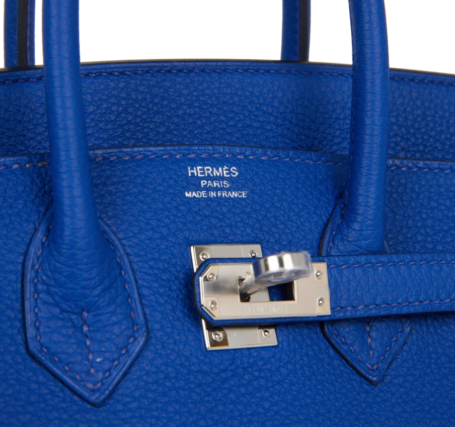 HERMÈS BIRKIN BLEU ROYAL SIZE 25